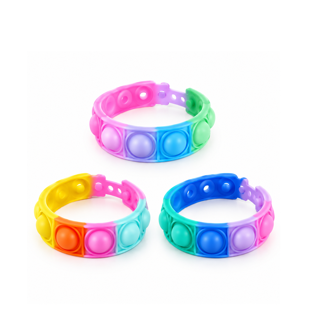 3 Pulsera pop it de Neuro Uvitas